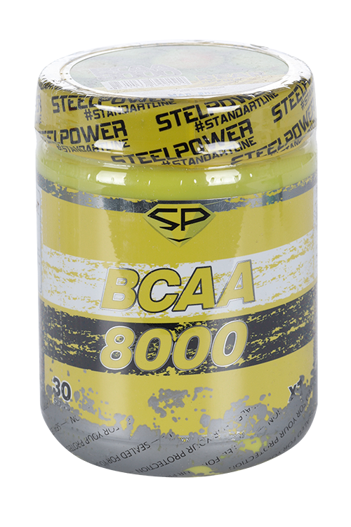 Аминокислоты STEELPOWER BCAA 8000, 300 г, Груша