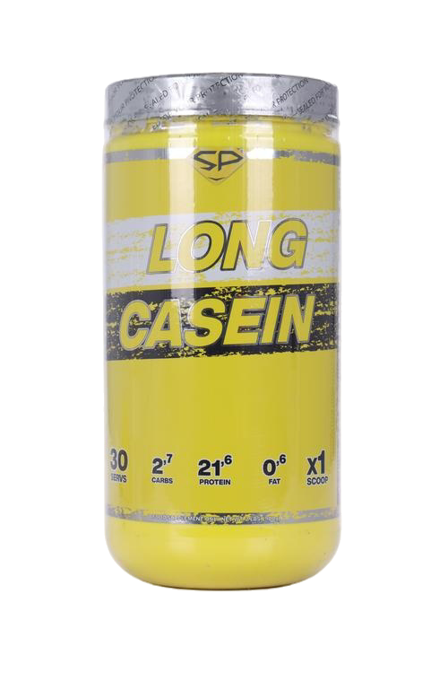 Протеин STEELPOWER LONG CASEIN казеиновый, 900 г, Черничный маффин