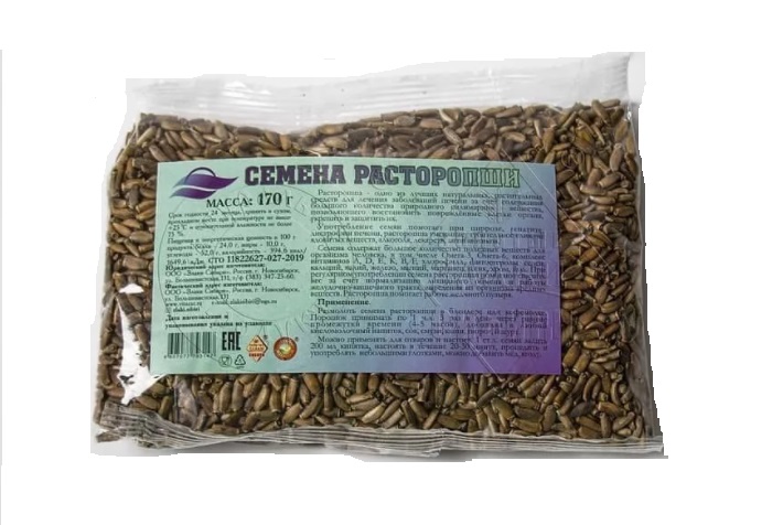 Семена расторопши, 170 г, пакет