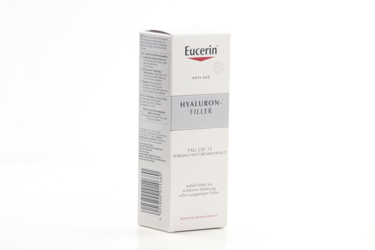 Крем Eucerin Hyaluron-Filler Антивозрастной д/дневного ухода за нормал/комбинир кожей SPF15, 50 мл
