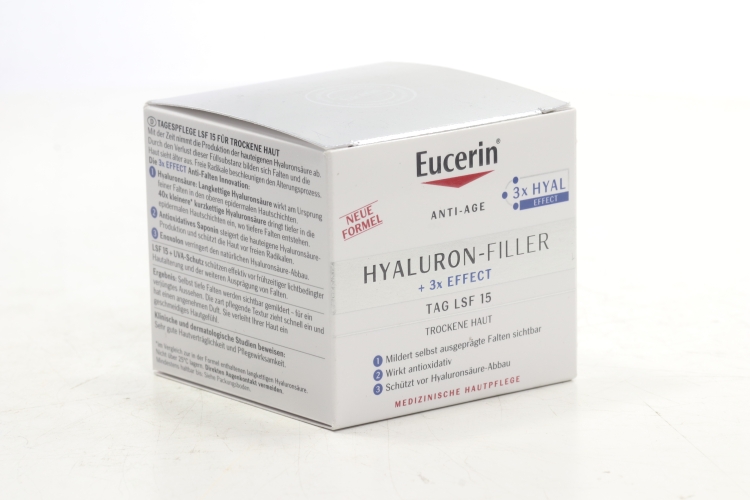 Крем Eucerin Hyaluron-Filler Антивозрастной д/дневного ухода за сухой/чувств кожей SPF15, 50 мл