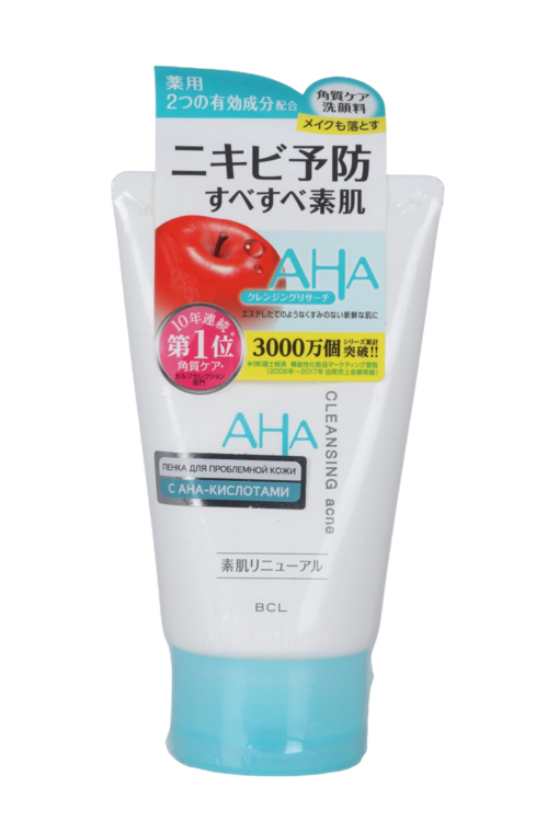 Пенка AHA Acne с фруктовыми кислотами д/проблем кожи д/умывания, 120 г