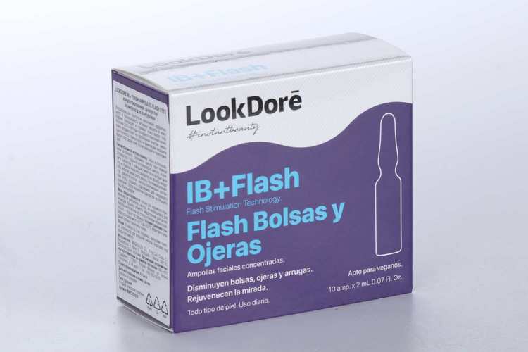 Концентрированная сыворотка д/век Lookdore Ib+Flash Ampoules flash eyes, 2 мл, 10 шт, (8435534409029)
