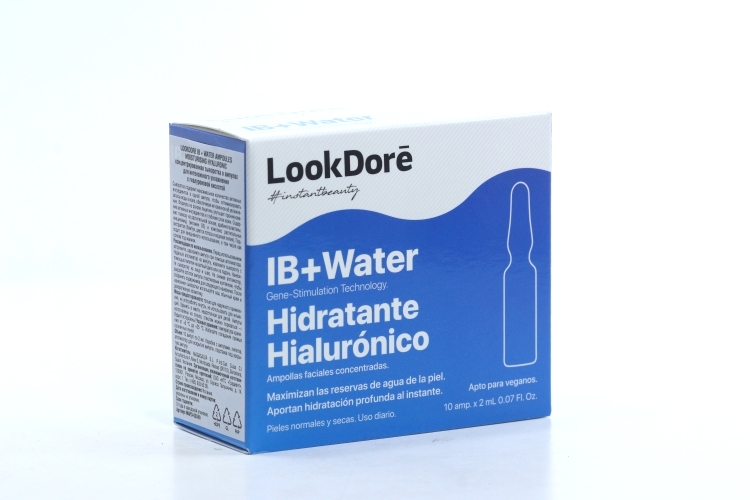 Сыворотка д/интенс увл Lookdore IB+Water Ampoules Moisturising Hyaluronic, 2 мл, 10 шт, (8435534409043)