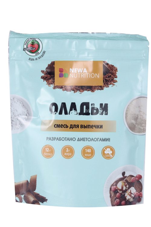 Смесь Newa Nutrition Оладьи высокобелковые шоколад д/выпечки, 200 г