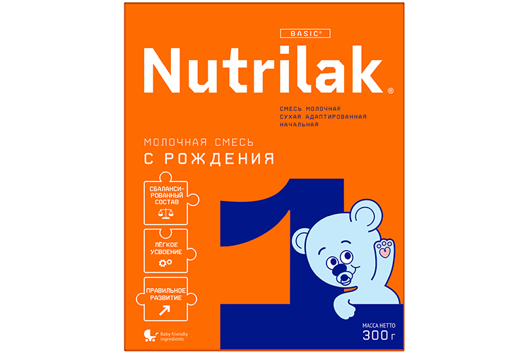 Смесь Нутрилак 1 (0-6 мес), 300 г
