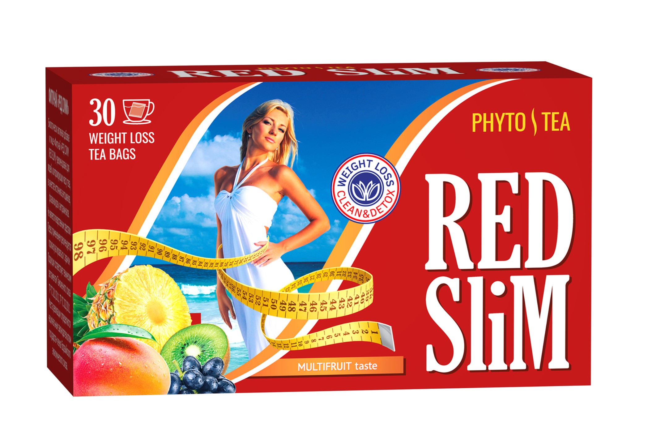 Фиточай Ред Слим мультифрукт, 2 г, 30 шт