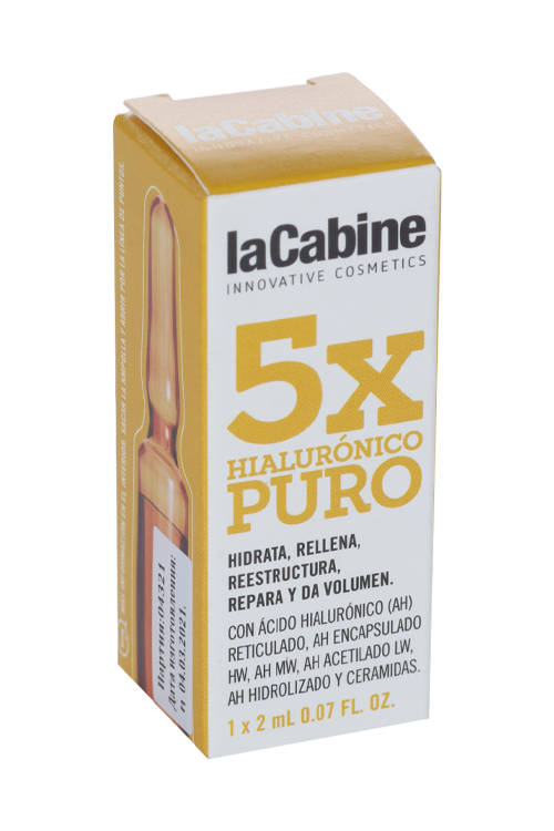 Комплекс La Cabine 5xPure Hyaluronic в ампулах, 2 мл