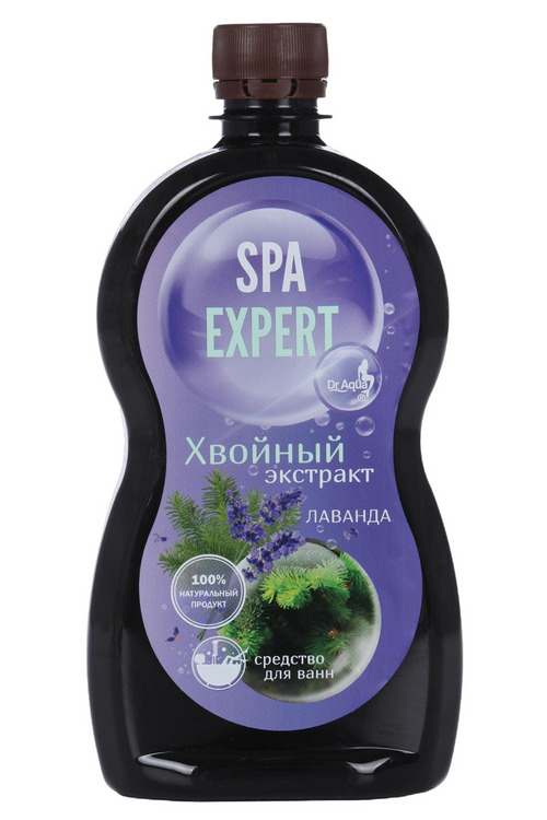 Средство Dr Aqua Spa Expert Хвойный экстракт Лаванда д/ванн, 600 мл