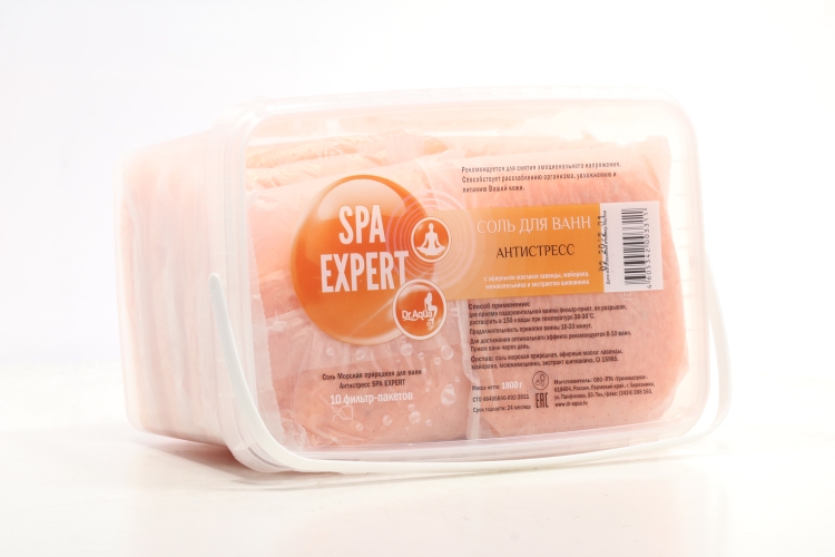 Соль д/ванн Dr Aqua Spa Expert Антистресс De-tox, 1 800 г