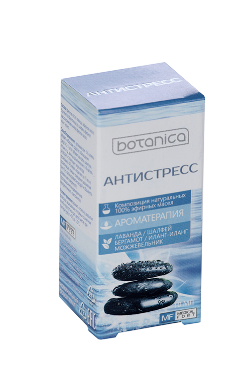 Композиция BOTANICA эфирных масел Антистресс, 10 мл
