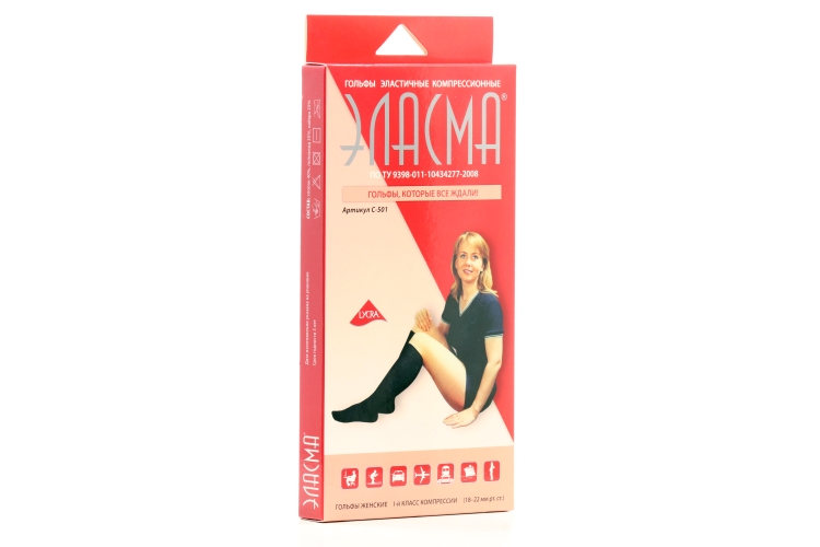 Гольфы Эласма 1 класс компр эласт женск р 5, С-501
