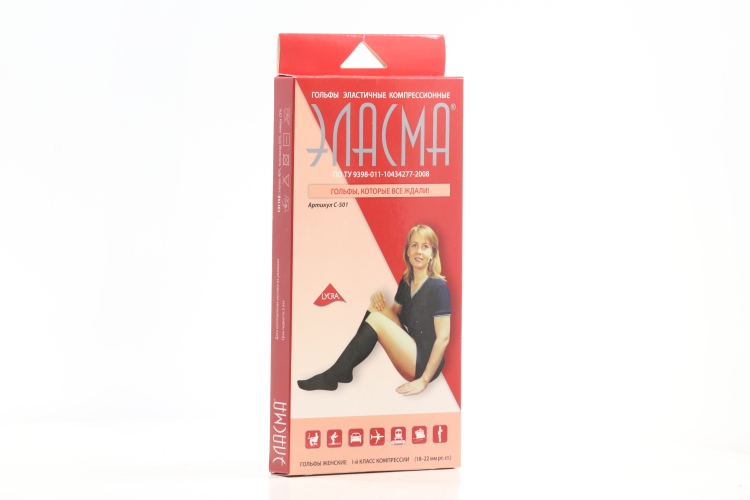 Гольфы Эласма 1 класс компр эласт женск р 4, С-501