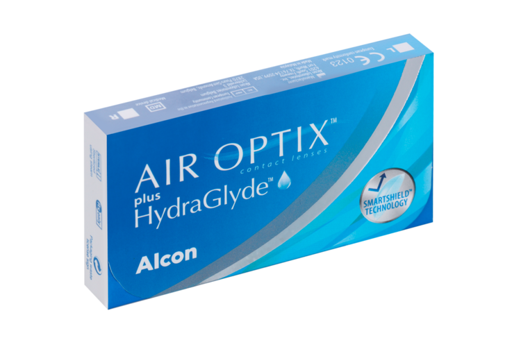 Линзы Алкон Air Optix plus HydraGlyde конт план замены (диоптрия -2,75), 6 шт