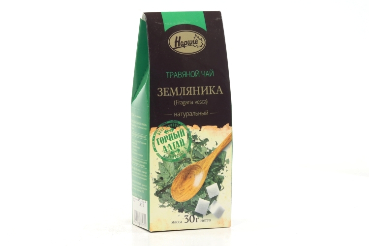 Чай Нарине Горный алтай травяной натуральный Земляника, 30 г