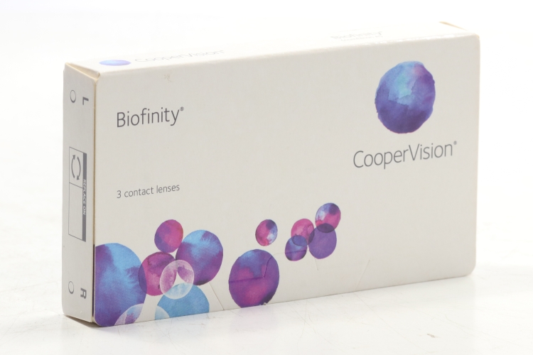 Контактные линзы Cooper Vision Biofinity 8.6 (диоптрия -8,0), 3 шт