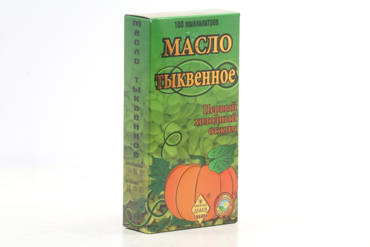 Масло тыквенное, 100 мл