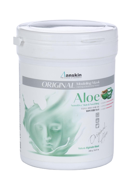 Маска Anskin Aloe Modeling container альгинатная успок, 240 г, арт АН15
