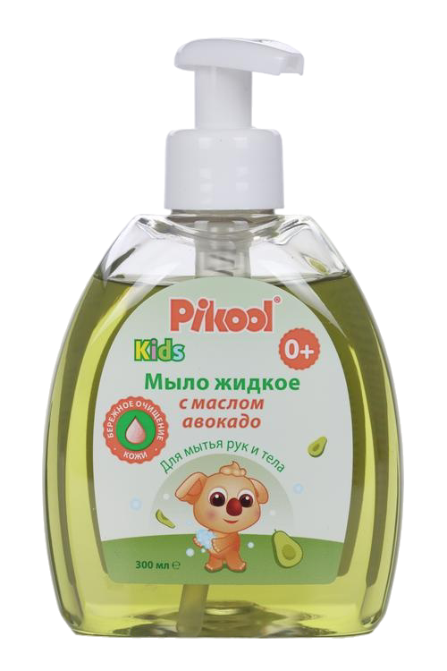 Мыло Пикул жидкое с маслом авокадо (с 0 мес), 300 мл