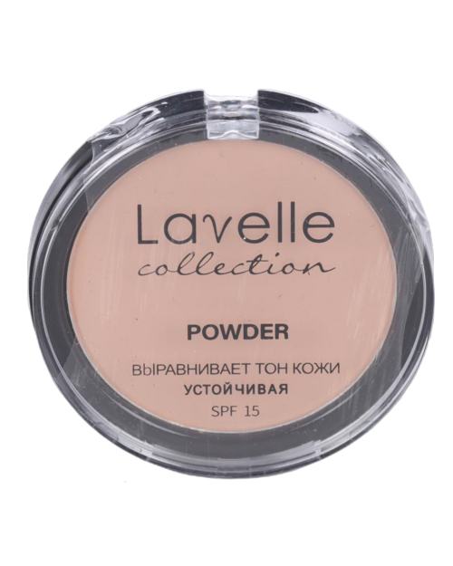Пудра LavelleCollection PD-12 компактная устойчивая SPF-15 Powder тон 01 светлый