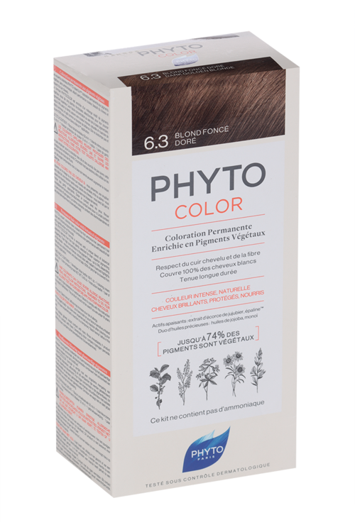 Крем-краска PHYTO PhytoColor д/волос темный золотистый блонд