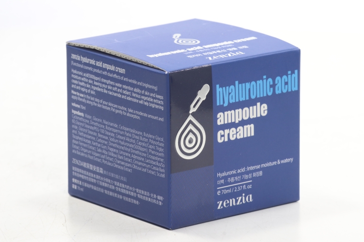 Крем Zenzia Hyaluronic Acid Ampoule д/лица интенсивно увлажняет, 70 мл