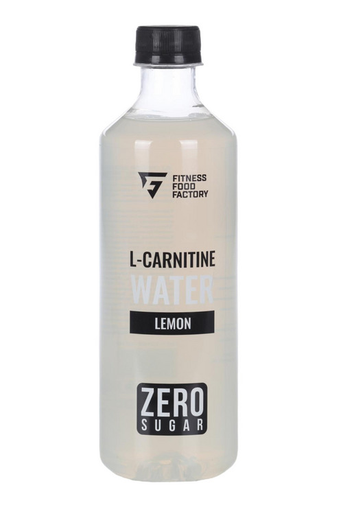 Напиток Fitness Food Factory L-carnitine 2000 слабогазированный Лимон, 0,5 л