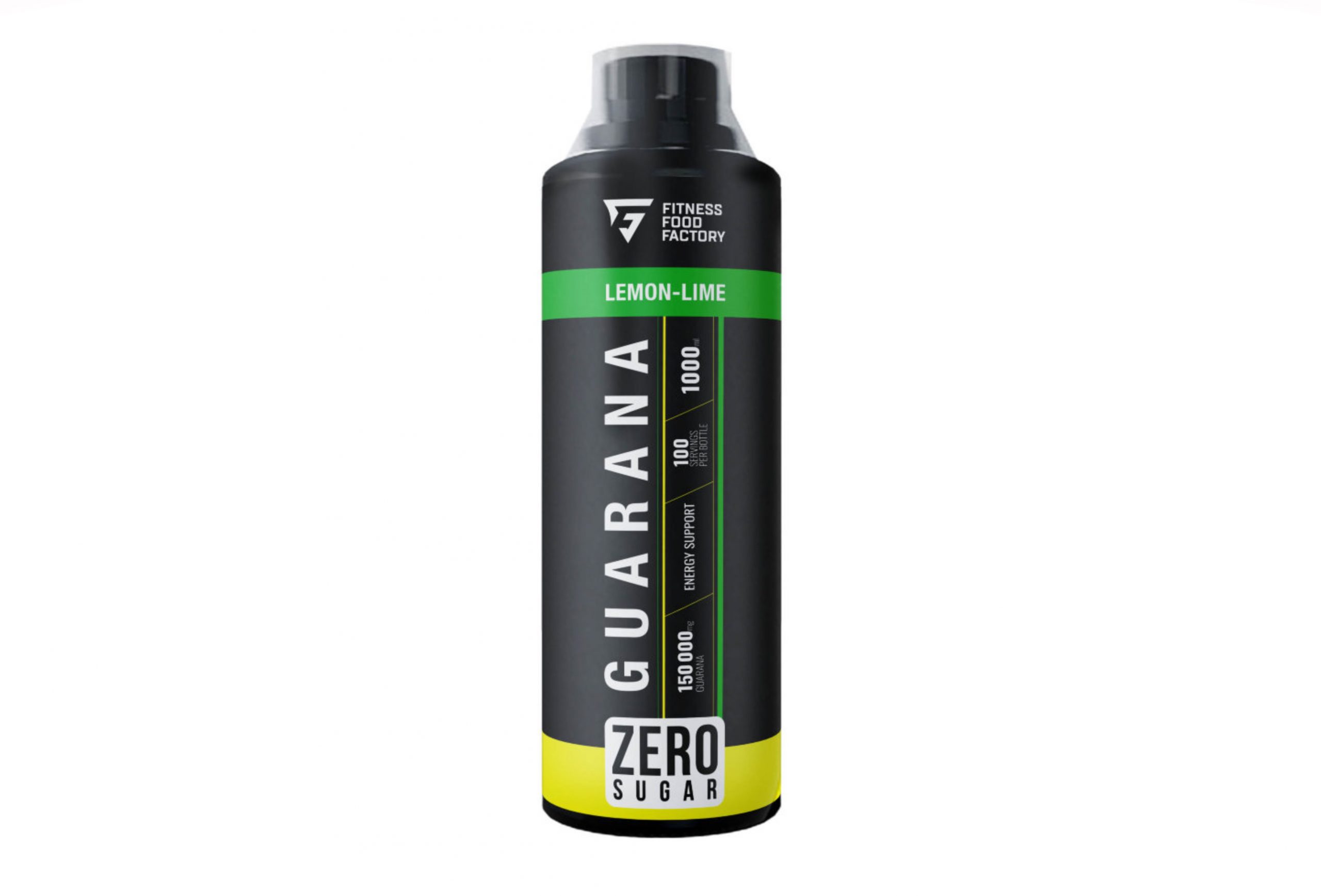 Концентрат Fitness Food Factory Guarana 150000 Лимон-лайм, 1 000 мл