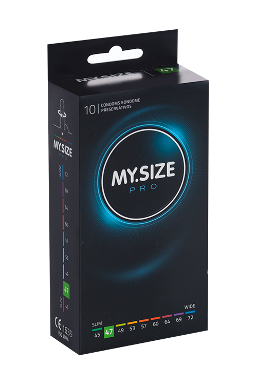 Презервативы MY SIZE ультратонкие ширина 47 мм, 10 шт
