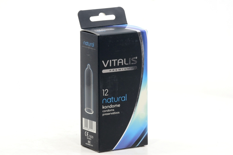 Презервативы Vitalis Premium natural классические ширина 53 мм, 12 шт