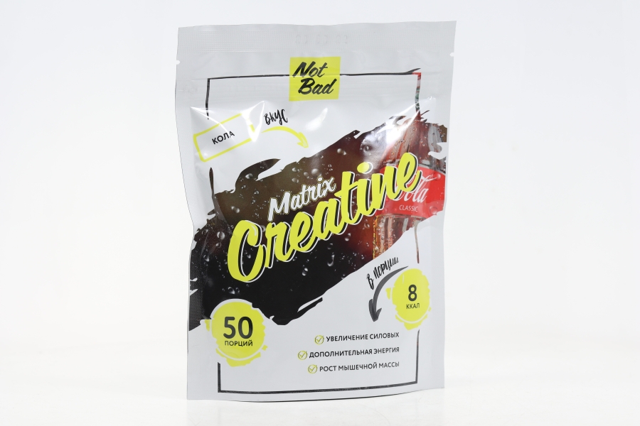 Креатин моногидрат NotBad Creatine Matrix, 250 г, вкус Кола
