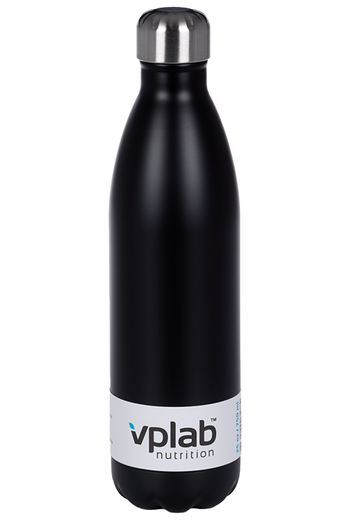 Бутылка VPLAB Gripper спортивная д/воды черная 750 мл