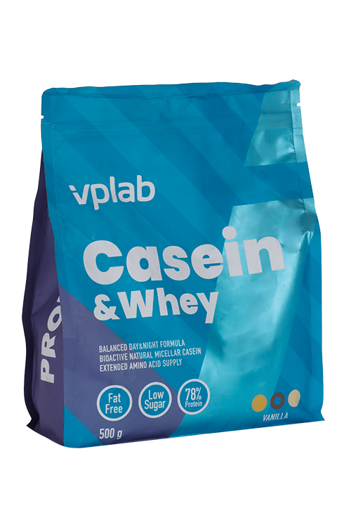 Casein and Whey VPLAB ваниль, 500 г