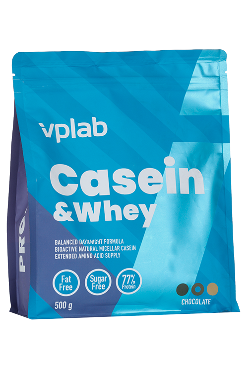 Casein and Whey VPLAB шоколад, 500 г