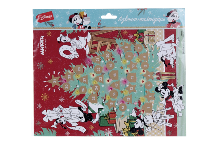 Адвент-календарь ND Play раскраска микки и друзья с маркировкой Disney дизайн 2
