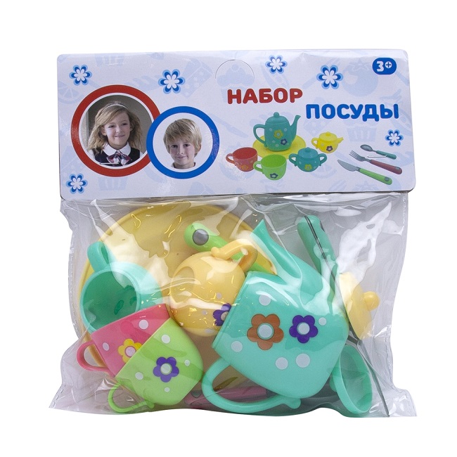 Игрушка ND Play детский кухонный набор посуды