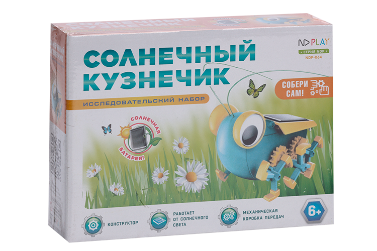 Конструктор ND Play солнечный кузнечик