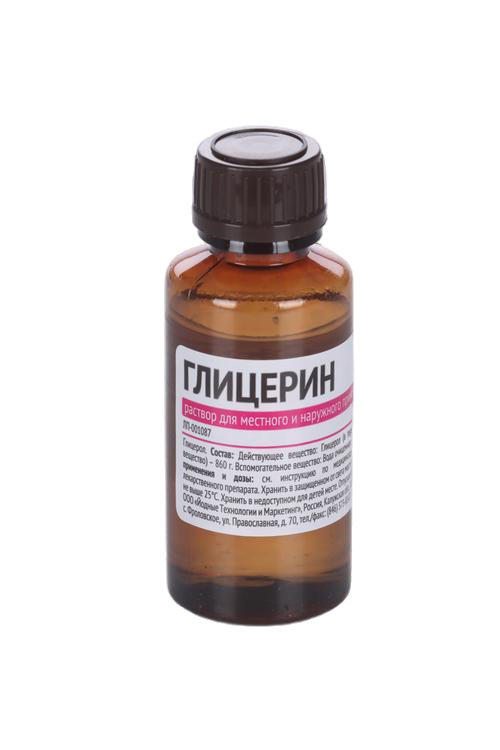 Глицерин, 40 г, раствор для местного и наружного применения