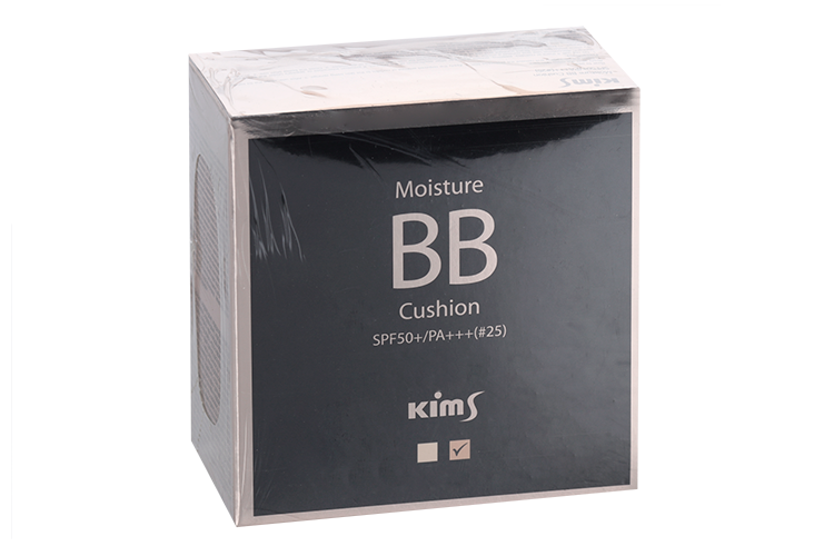 BB-кушон Kims Moisture SPF50+/PA+++ №25 темно-бежевый, 15 г, 2 шт