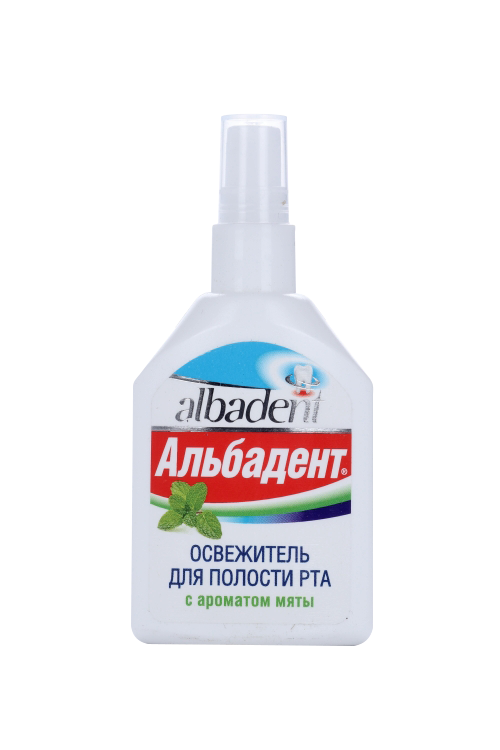 Освежитель АЛЬБАДЕНТ д/рта мята, 35 мл