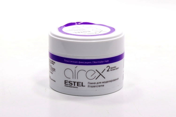 Глина ESTEL PROFESSIONAL Airex с матовым эффектом пластичная фиксация д/моделир волос, 65 мл