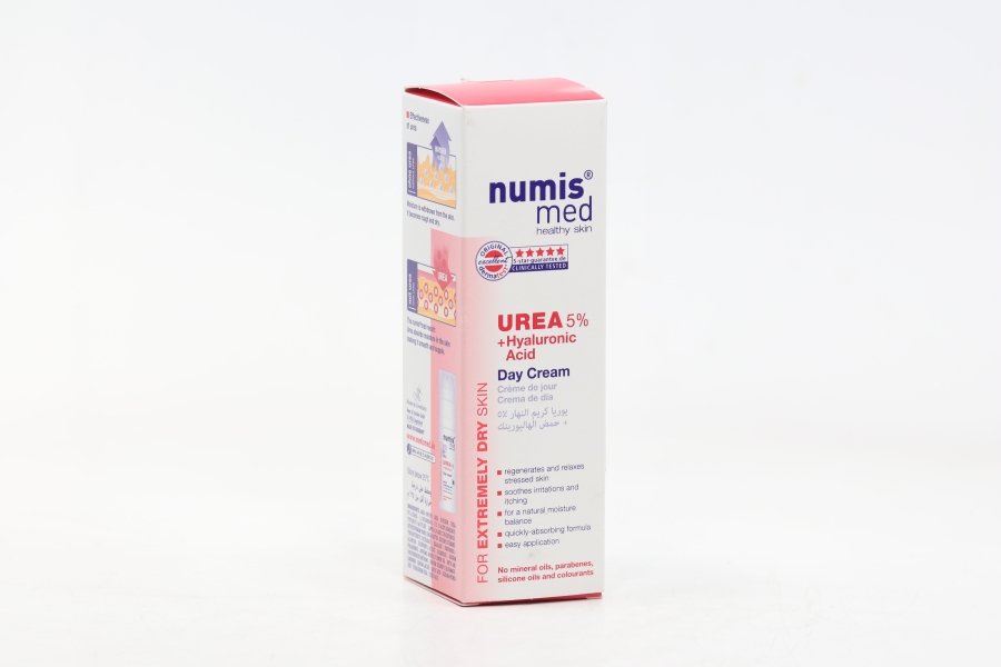 Крем Numis Med д/лица дневной с 5% мочевиной и гиалурон к-той, 50 мл