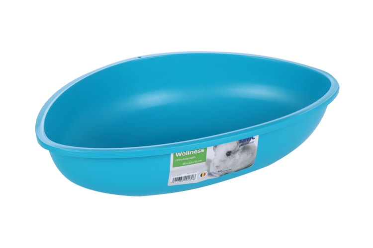 Купалка SAVIC Wellness Bath д/шиншилл 35х23х15 см голубая