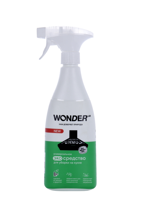 Экосредство WONDER LAB д/уборки на кухне универсальное 550 мл