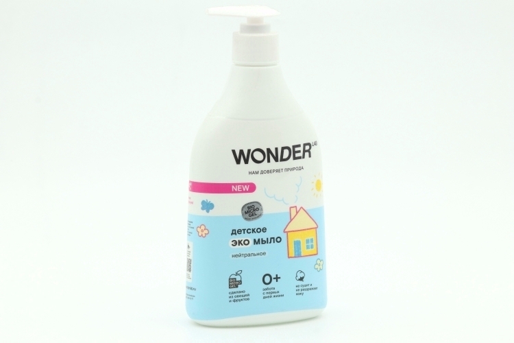 Экомыло WONDER LAB д/рук нейтральное детское, 540 мл