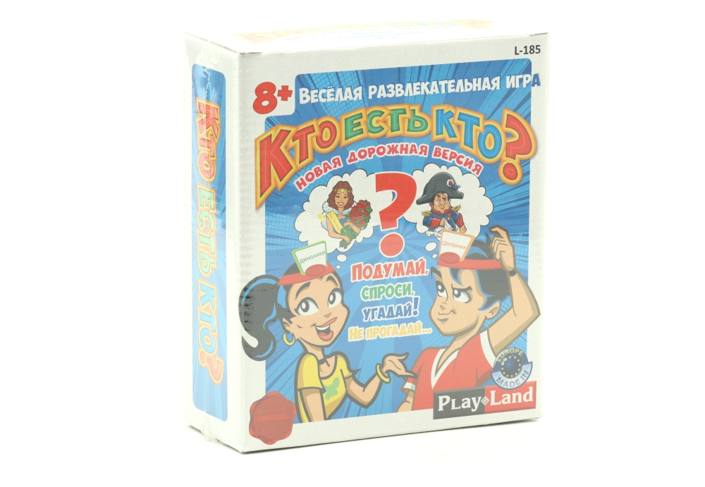 Настольная игра Play Land Кто есть кто с двусторонними карточками