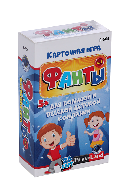 Настольная игра Play Land Фанты № 1 28 карточек/56 заданий