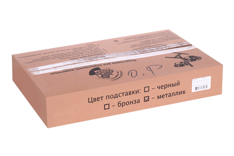 Миска Зооник д/собак двойная на подставке по 1,6 л