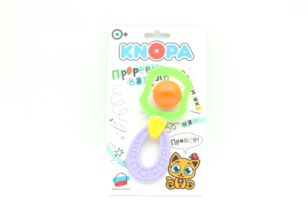 Погремушка-прорезыватель Кнопа Сатурн