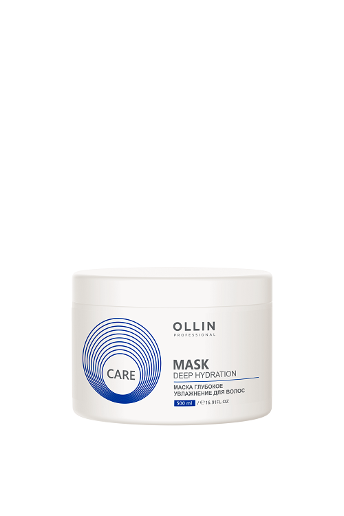 Маска Ollin professional care д/глубокого увлажнения волос, 500 мл